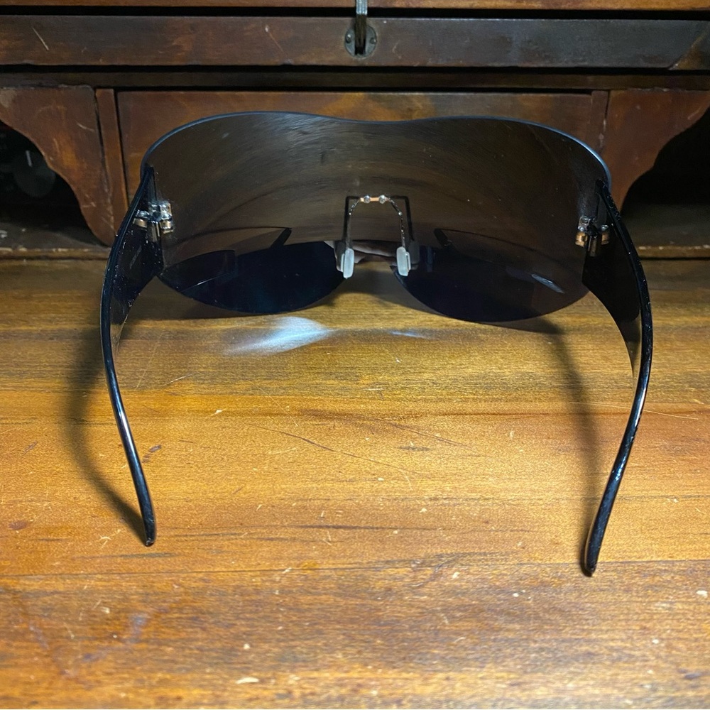 Rainbow Oversized Mirror Sunglasses - image 3